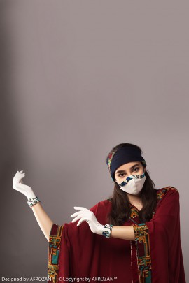 ست ماسک و دستکش _ کالکشن "ایریتا". S1-5